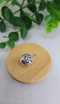 Pingente esfera eletroformação