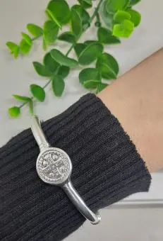 Bracelete São Bento em eletroformação