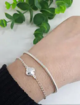 Pulseira rabo de rato grossa