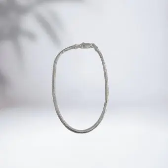 Pulseira rabo de rato grossa - Código 1778