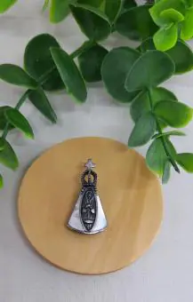 Pingente Nossa Senhora madreperola