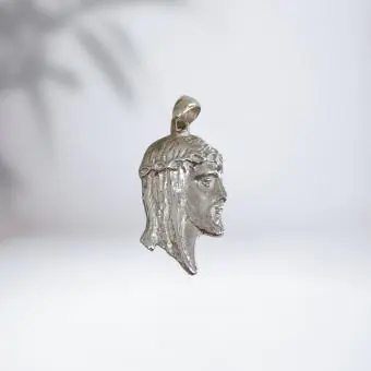 Pingente face de cristo G - Código 1793