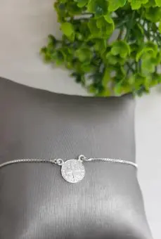 Pulseira São Bento duas medalhas