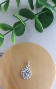 Pingente medalha Nossa Senhora das Graças