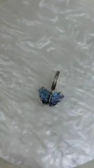 Berloque borboleta azul
