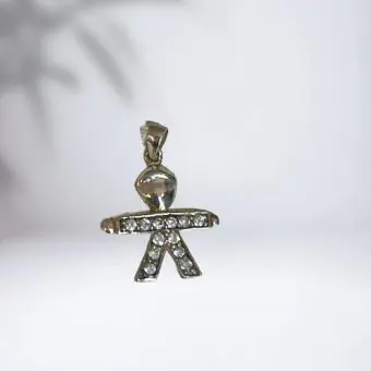 Pingente menino zirconia