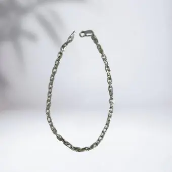 Pulseira elo cadeado masculina - Código 2063