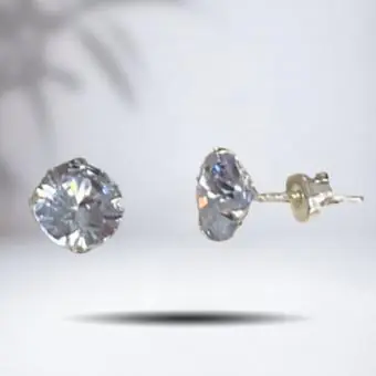 Brinco Zirconia 8mm - Código 306