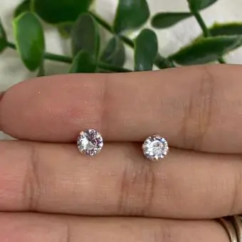 Brinco Zirconia 5mm