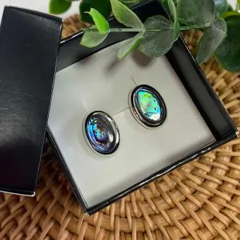 Brinco abalone oval