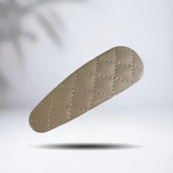 Tictac PU costurado nude - Código 736