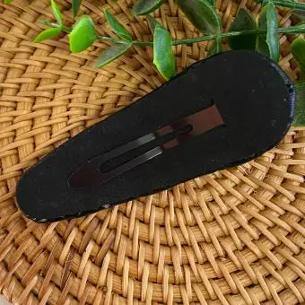 Tictac PU costurado preto