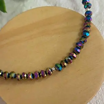 Pulseira cristal furta cor