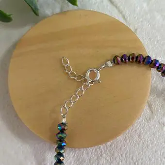 Pulseira cristal furta cor