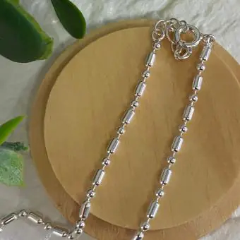 Pulseira bolinha e canutilho pingente coração